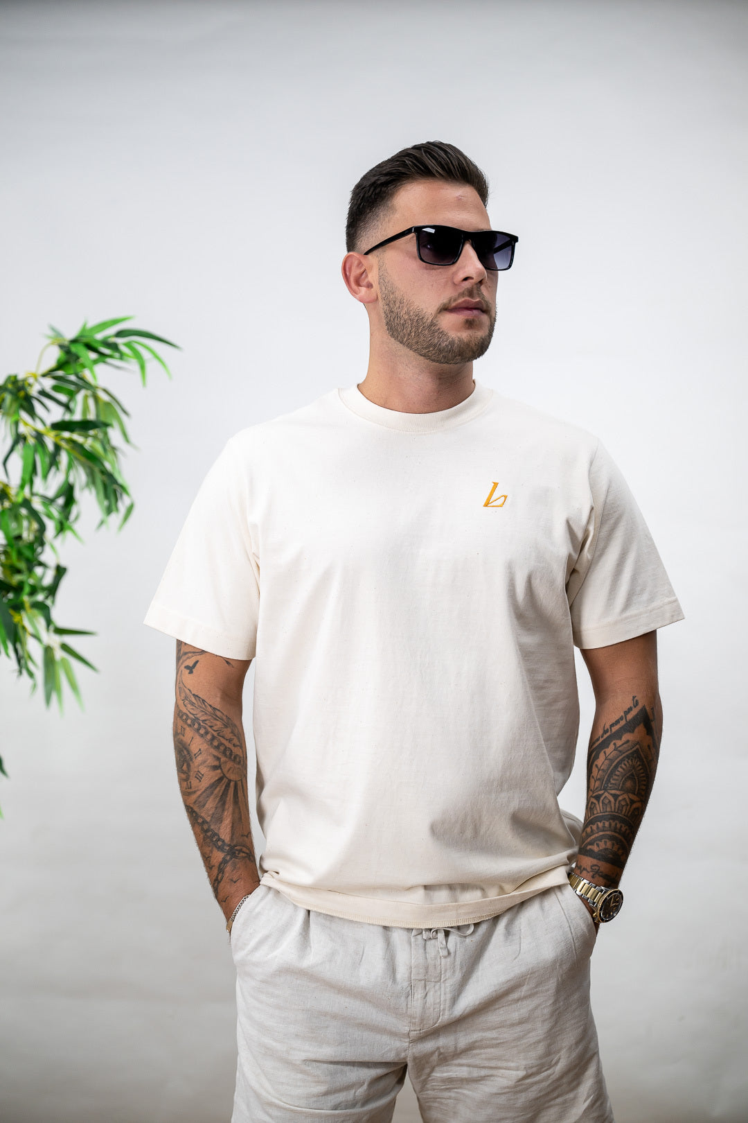 Oversize Shirt „Backprint & Logo Stitch“