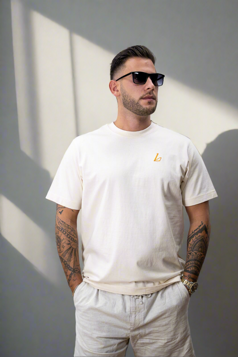 Oversize Shirt „Backprint & Logo Stitch“