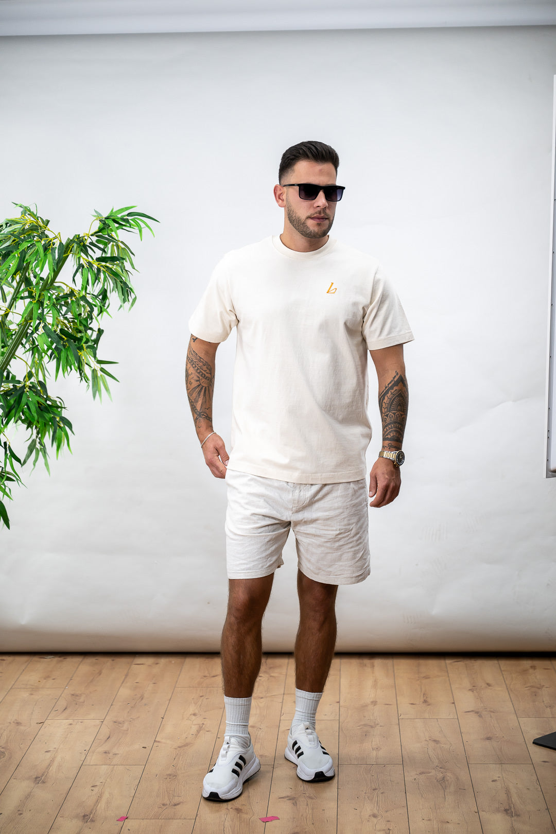 Oversize Shirt „Backprint & Logo Stitch“
